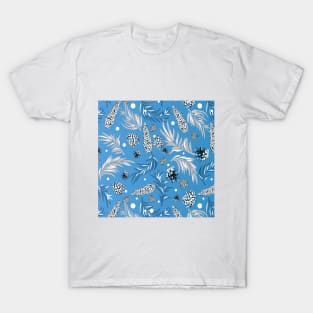 #Christmas #Pattern #Pine #Snow 16 T-Shirt